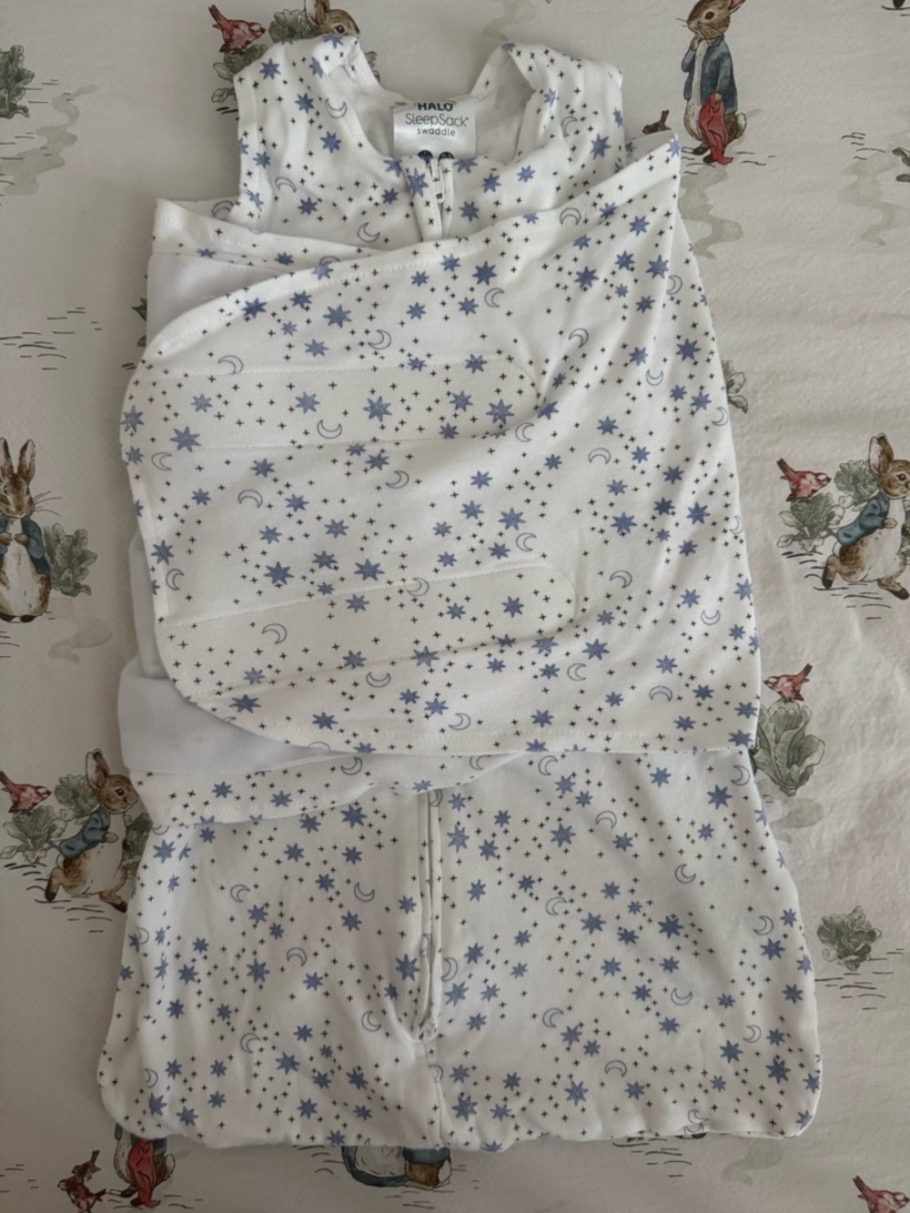 SOLD Halo Cotton Swaddle